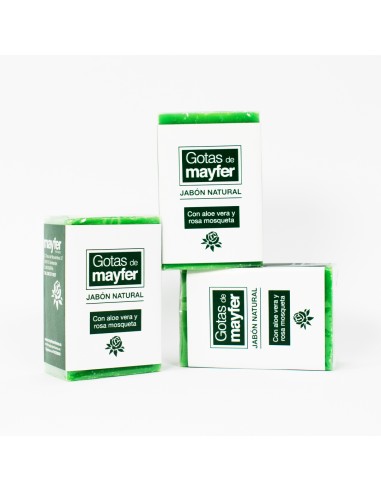 jabon artesanal gotas mayfer aroma romero y citricos